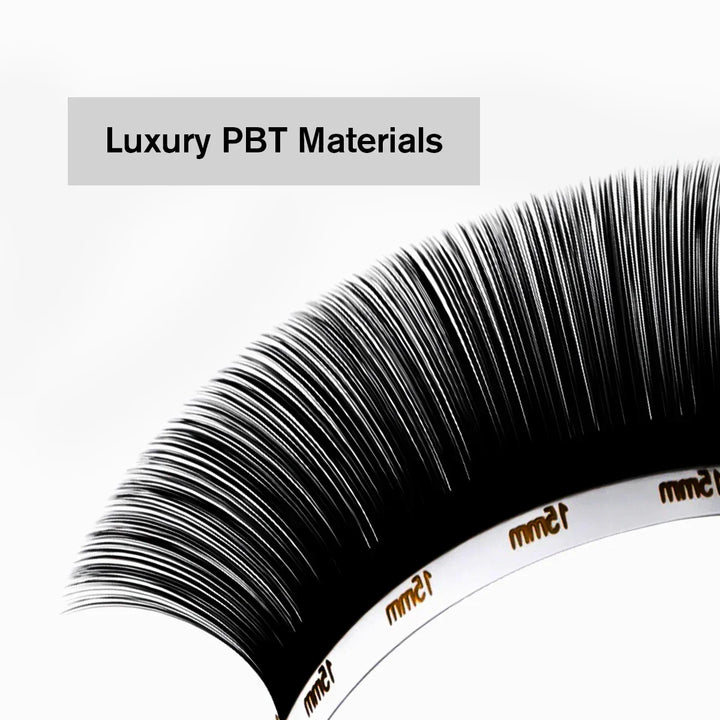 Mega Volume Lashes 0.03mm Ultra Black Materials - Swaniyalashes