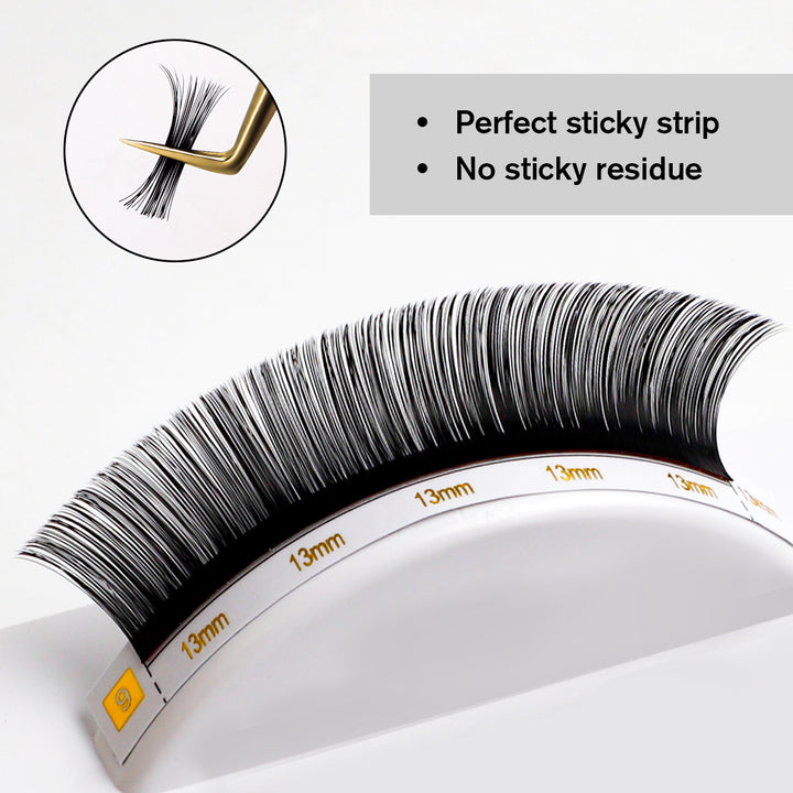 0.05mm Cashmere Russian Volume Eyelash Extensions - Swaniyalashes
