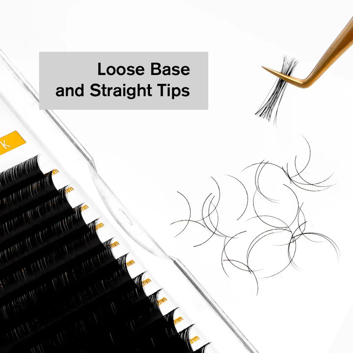 Ultra Black Volume Lashes 0.07mm - Swaniyalashes