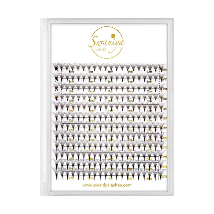 10D Premade Lashes (240 fans) - Swaniyalashes