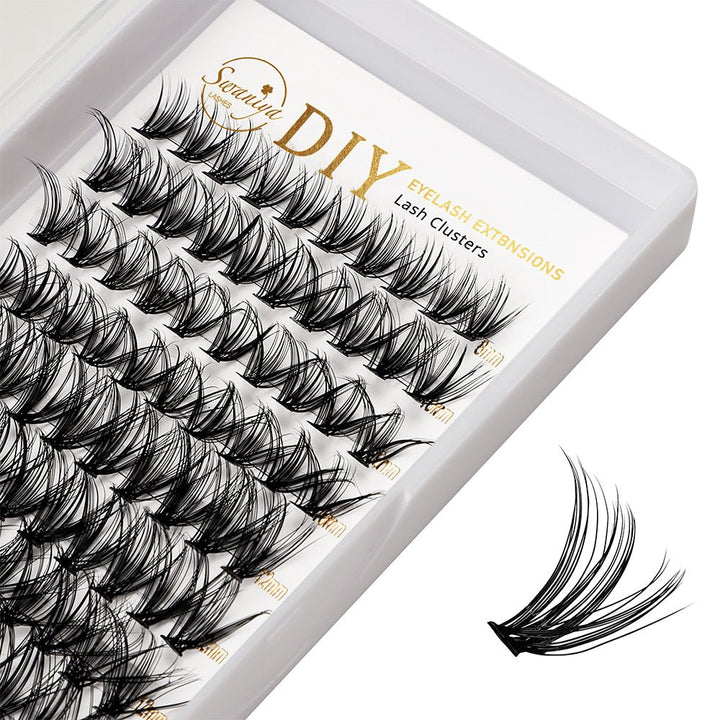 30D DIY Cluster Lash Extensions - Swaniyalashes