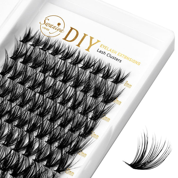 40D DIY Cluster Lash Extensions - Swaniyalashes