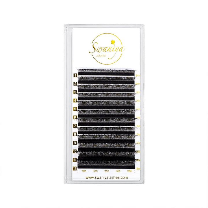 0.07mm 4D W Clover Lashes - Swaniyalashes