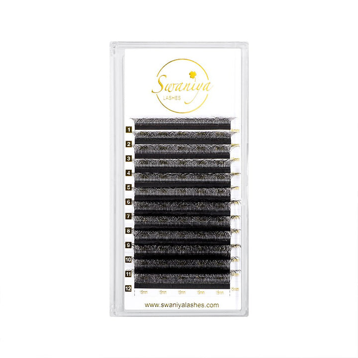 7D W Clover Lashes 0.07 - Swaniyalashes