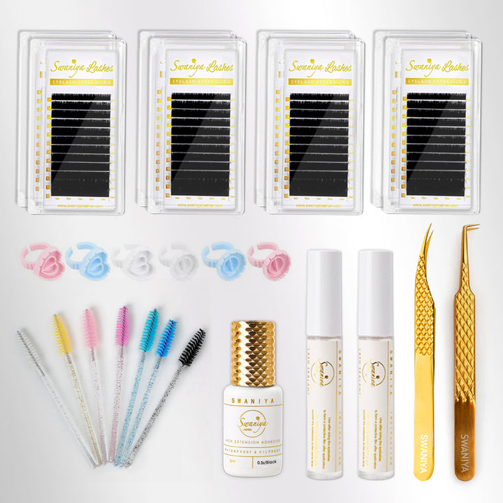 Anime Eyelashes Lash Extensions Kit - Swaniyalashes