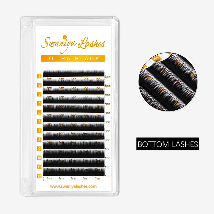Bottom Lashes - Swaniyalashes