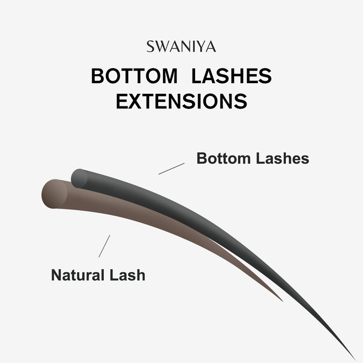 Bottom Lashes - Swaniyalashes