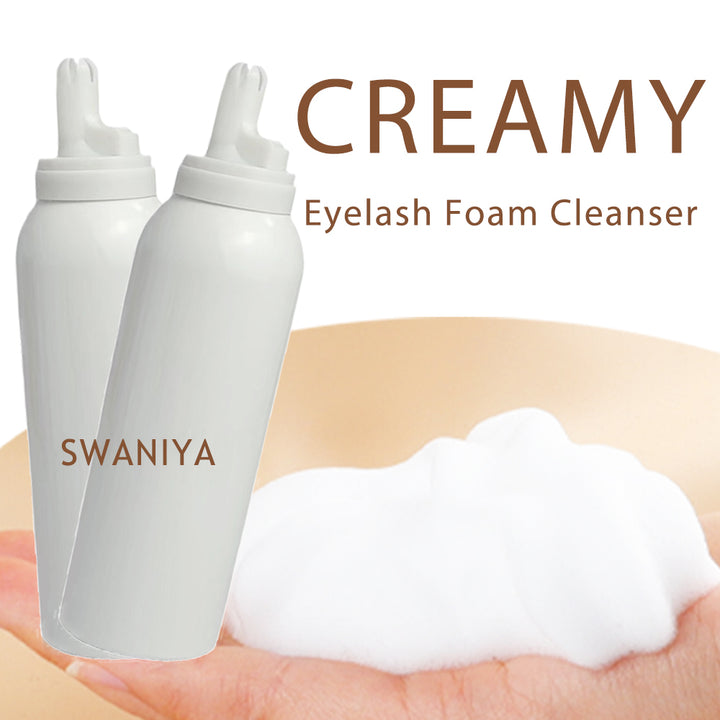 Creamy Eyelash Foam Cleanser - Swaniyalashes