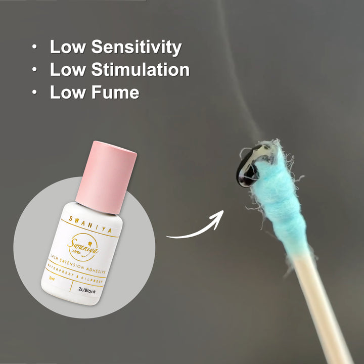 Lash Glue 2s dry Waterproof and Black Color - Swaniyalashes