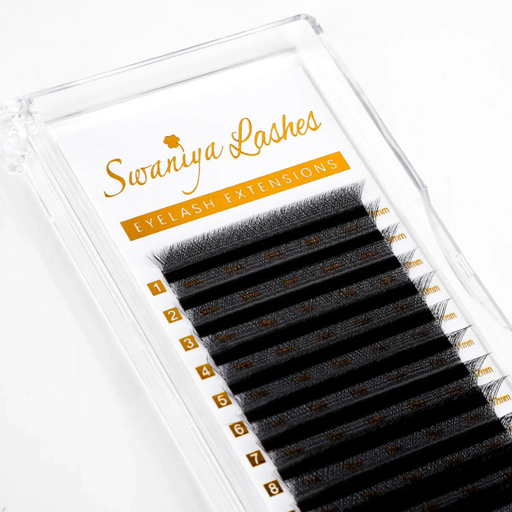 0.07mm 3D W shape Clover Lashes - Swaniyalashes