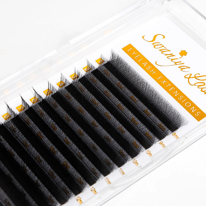 0.07mm 3D W shape Clover Lashes - Swaniyalashes
