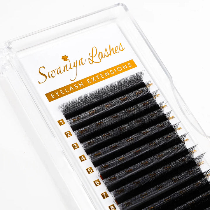 0.07mm 4D W shape Clover Lashes - Swaniyalashes