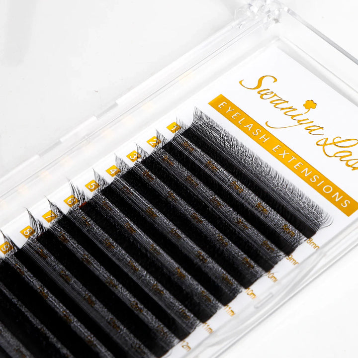 0.07mm 4D W shape Clover Lashes - Swaniyalashes