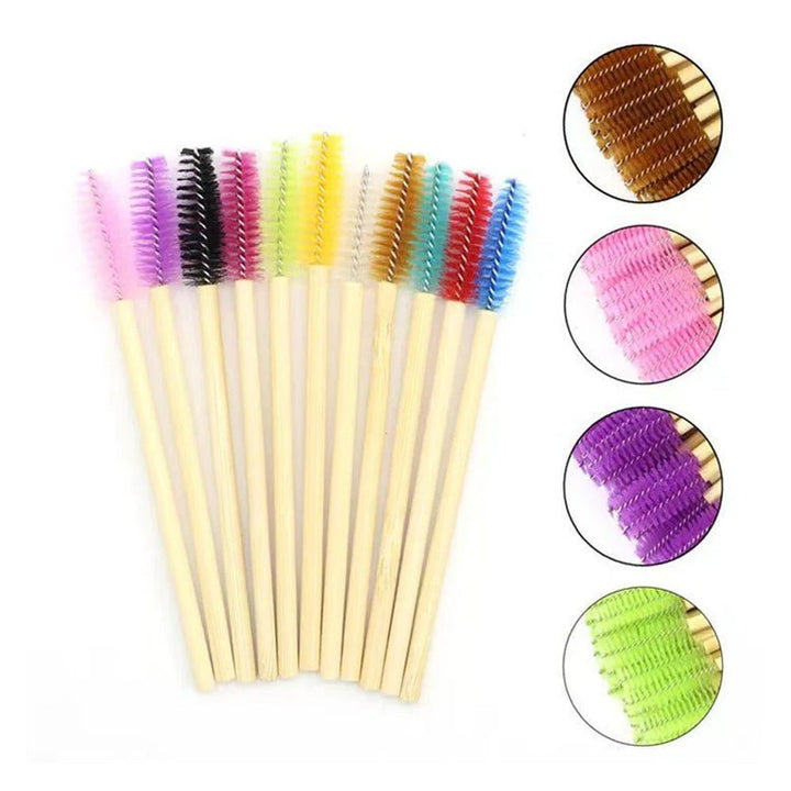 Bamboo rod eyelashes brush - Swaniyalashes