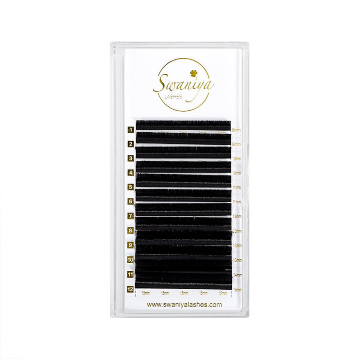 0.03mm Cashmere Easy Fanning Volume Lashes - Swaniyalashes