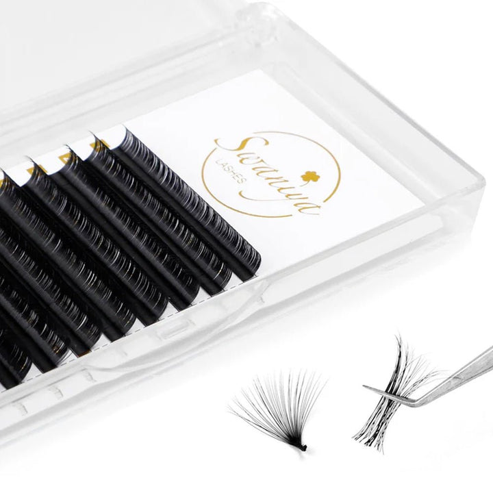 0.03mm Cashmere Mega Volume Eyelash Extensions - Swaniyalashes