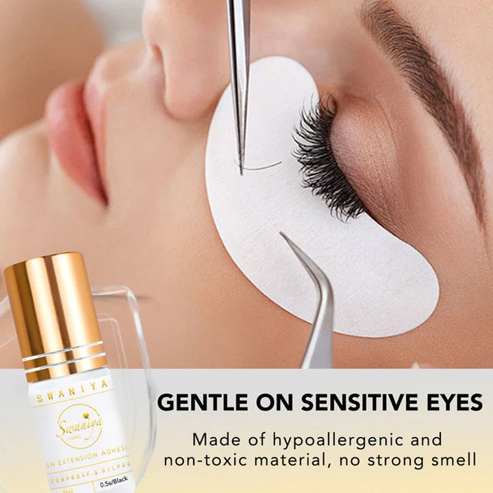 Eyelash Medical Anti -allergic Glue(adhesive) 0.5s dry - Swaniyalashes