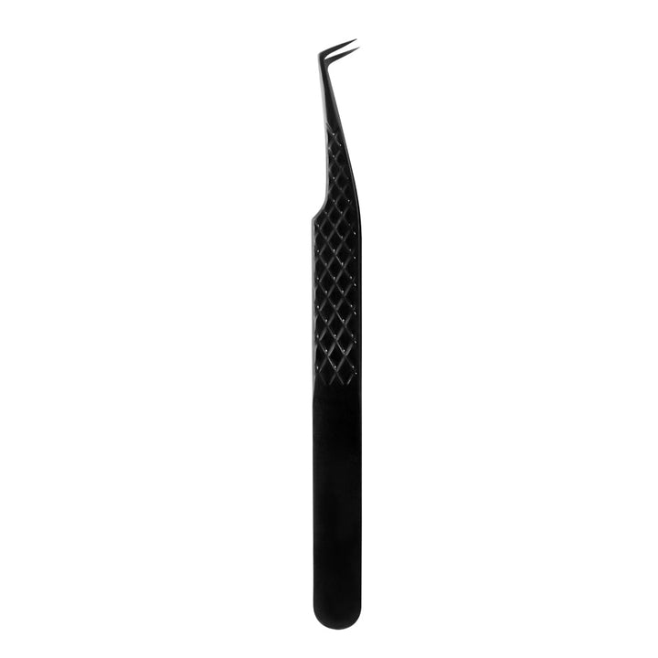 Fiber Tip Tweezers 80 degree F-SWB-02 for Volume Lashes - Swaniyalashes