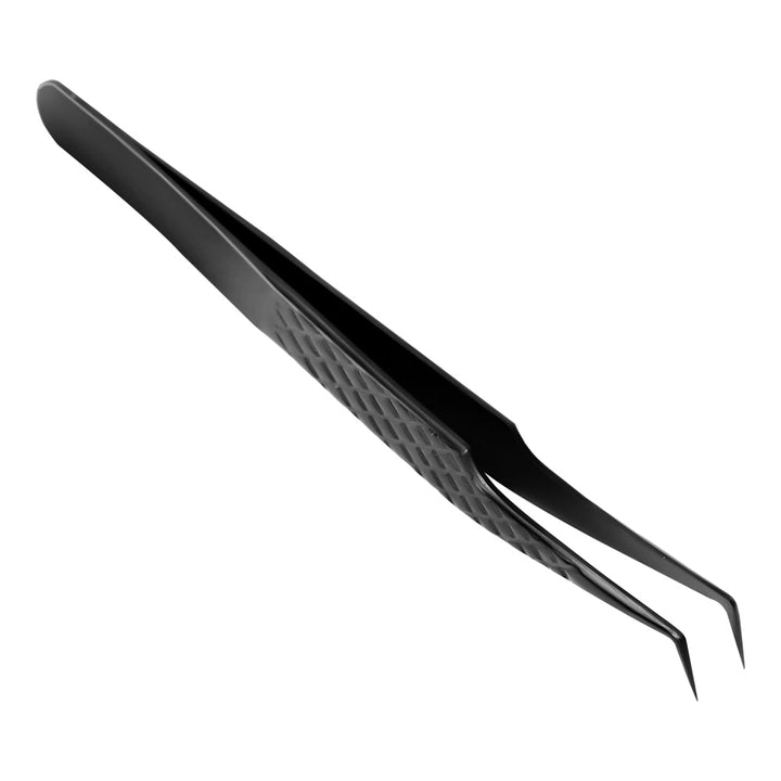 Fiber Tip Tweezers 80 degree F-SWB-02 for Volume Lashes - Swaniyalashes