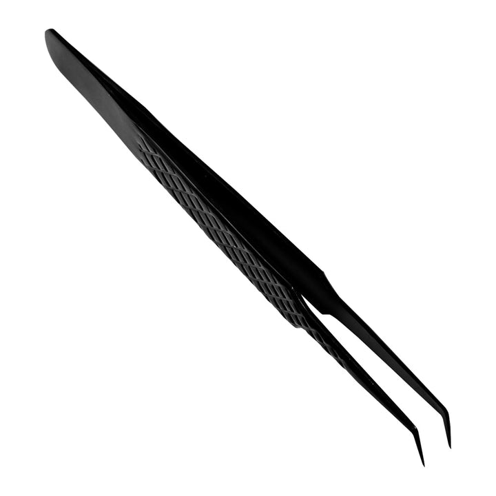 Fiber Tip Tweezers 90 degree F-SWB-01 for Volume Lashes - Swaniyalashes