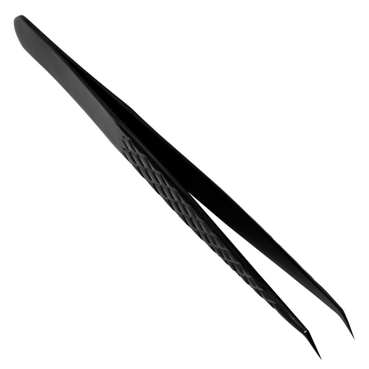 Fiber Tip Tweezers F-SWB-03 for Volume Lashes - Swaniyalashes