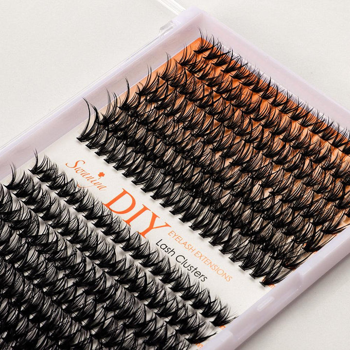 DIY Lash Clusters Kits D curl 10-16MIX - Swaniyalashes