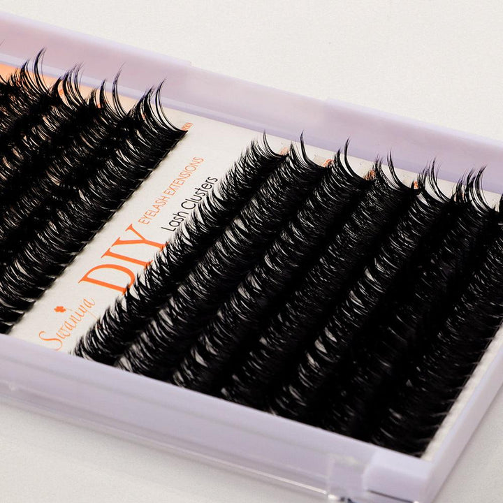 DIY Lash Clusters Kits 50D+60D D curl 10-16MIX - Swaniyalashes