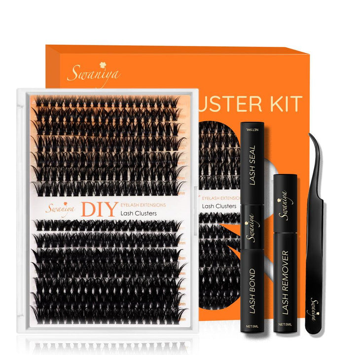 DIY Lash Clusters Kits D curl 10-16MIX - Swaniyalashes