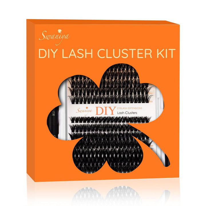 DIY Lash Clusters Kits D curl 10-16MIX - Swaniyalashes