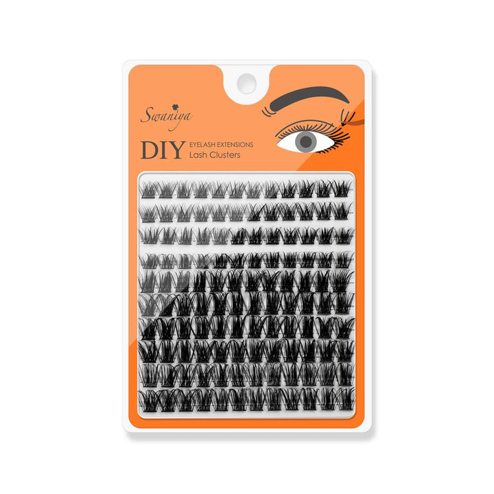 DIY Lash Clusters LC130 D curl 10-16MIX - Swaniyalashes