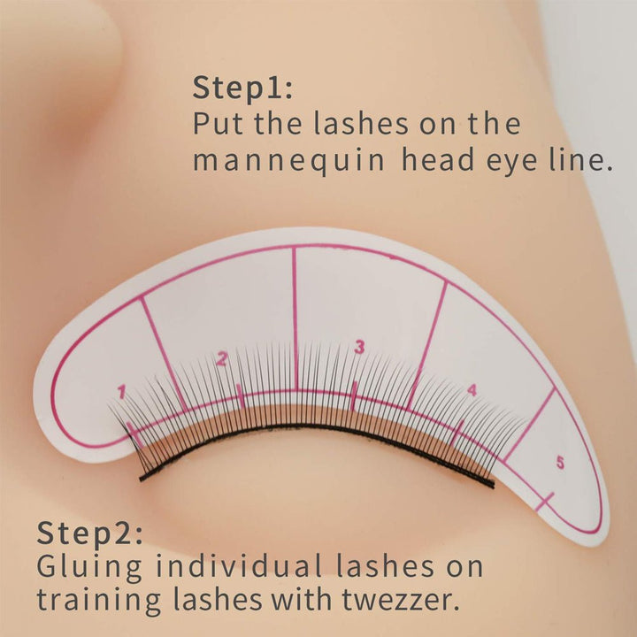 Practice False Eyelashes - Swaniyalashes