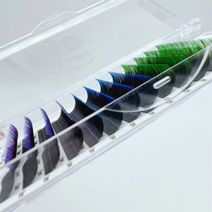 0.07mm Black Ombre Lashes Extension - Swaniyalashes