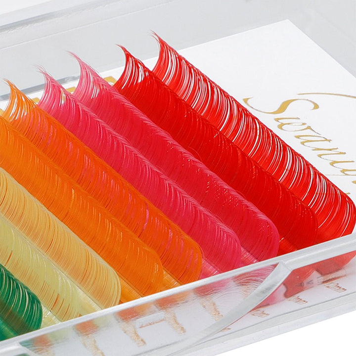 Premium Colorful Lashes 0.07 - Swaniyalashes