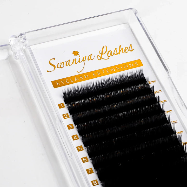 0.07mm Cashmere Russian Volume Eyelash Extensions - Swaniyalashes