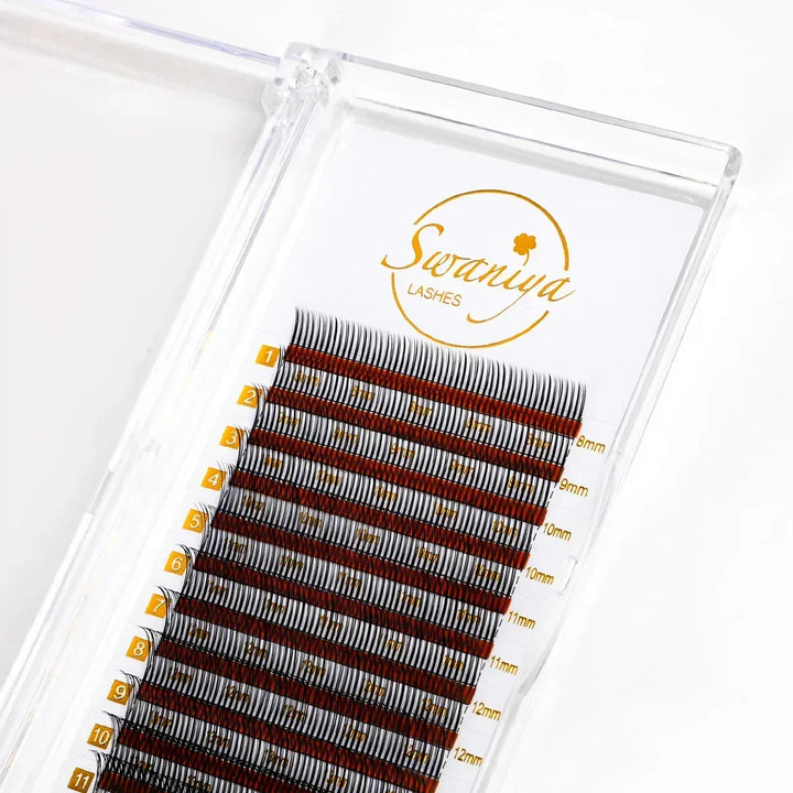 0.07mm Cashmere Volume Wispy Eyelash Extensions - Swaniyalashes