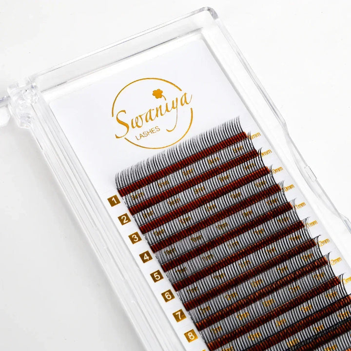 0.07mm Cashmere Volume Wispy Eyelash Extensions - Swaniyalashes