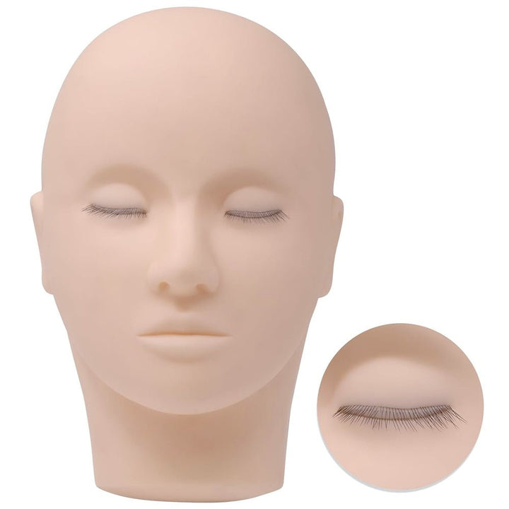 Training Mannequin Head (with lashes) - Swaniyalashes