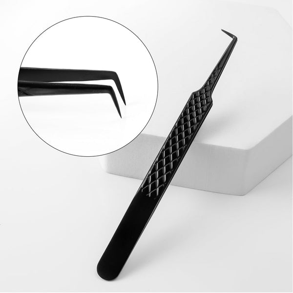 Tweezers 90 degree N-SWB-01 for Volume Lashes - Swaniyalashes