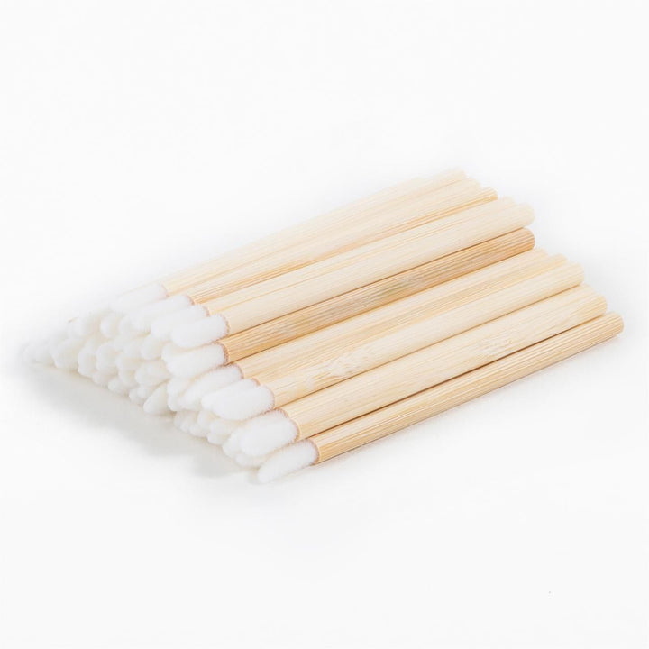 Bamboo Rod Lip Brush (Wholesale) - Swaniyalashes