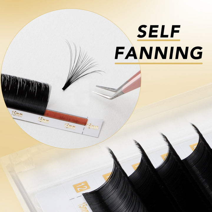 Cashmere Easy Fanning Lashes 0.03（Wholesale） - Swaniyalashes