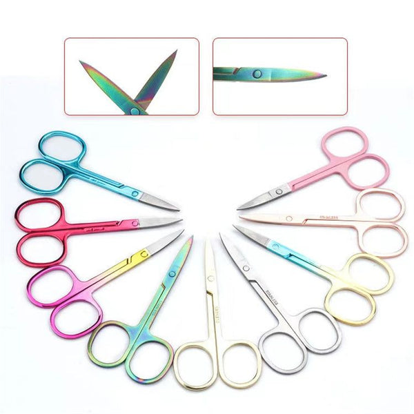 Eyebrow Stainless Steel Scissors - Swaniyalashes