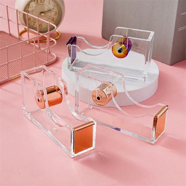 Luxury Transparent Acrylic Tape Cutter - Swaniyalashes