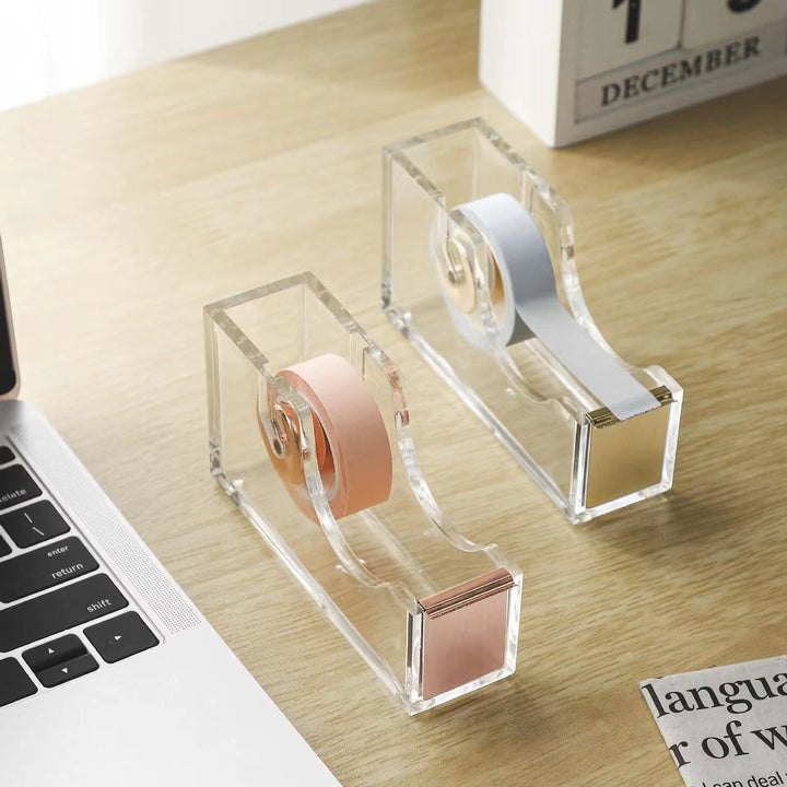 Luxury Transparent Acrylic Tape Cutter - Swaniyalashes