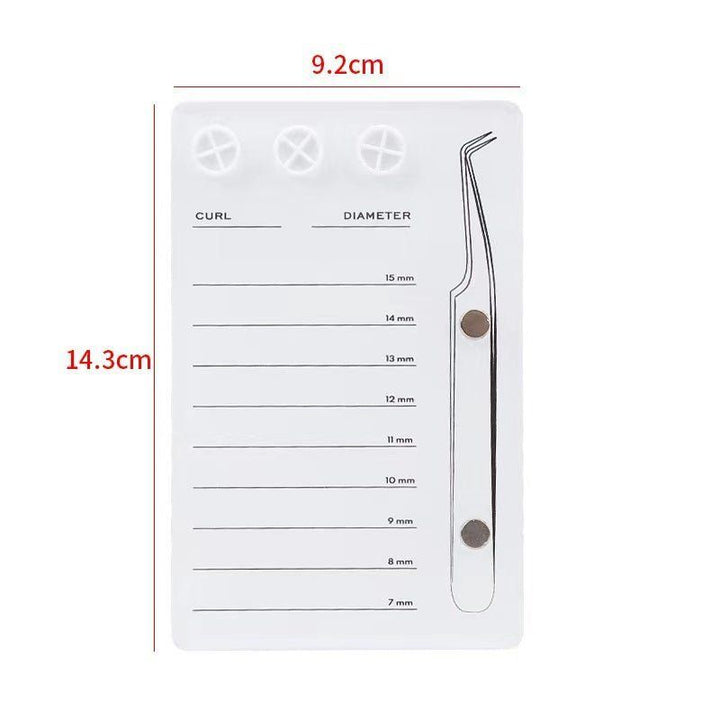 Magnetic Eyelash Scale Plate (Wholesale) - Swaniyalashes