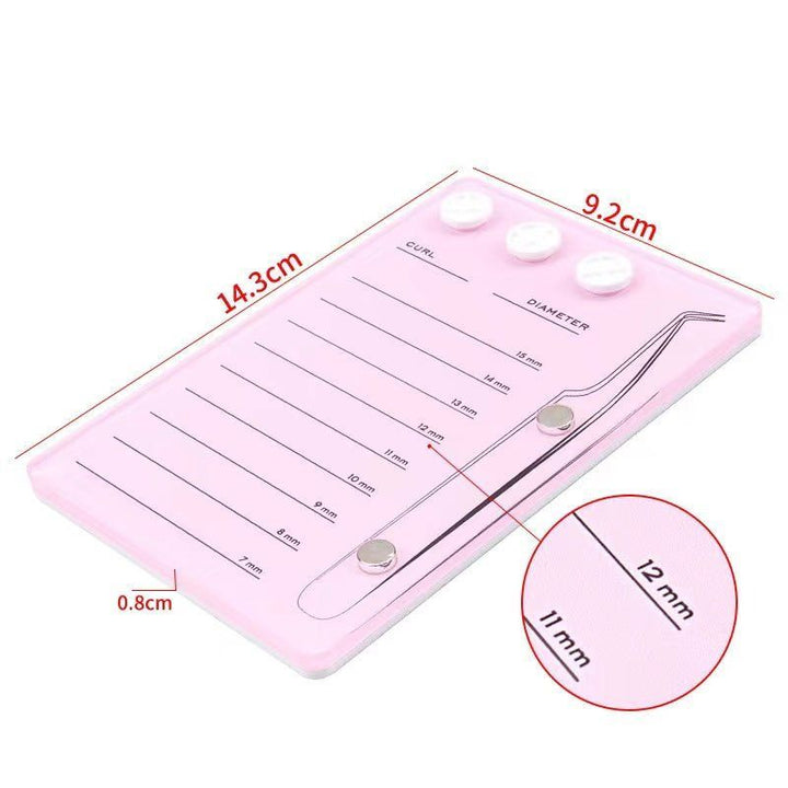 Magnetic Eyelash Scale Plate (Wholesale) - Swaniyalashes