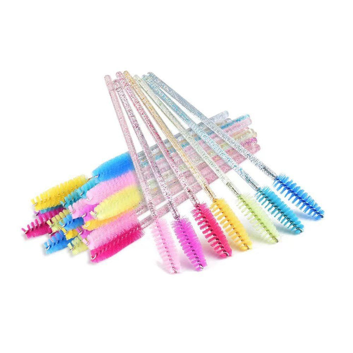 Plastic Glitter Eyelash Brush (Wholesale) - Swaniyalashes