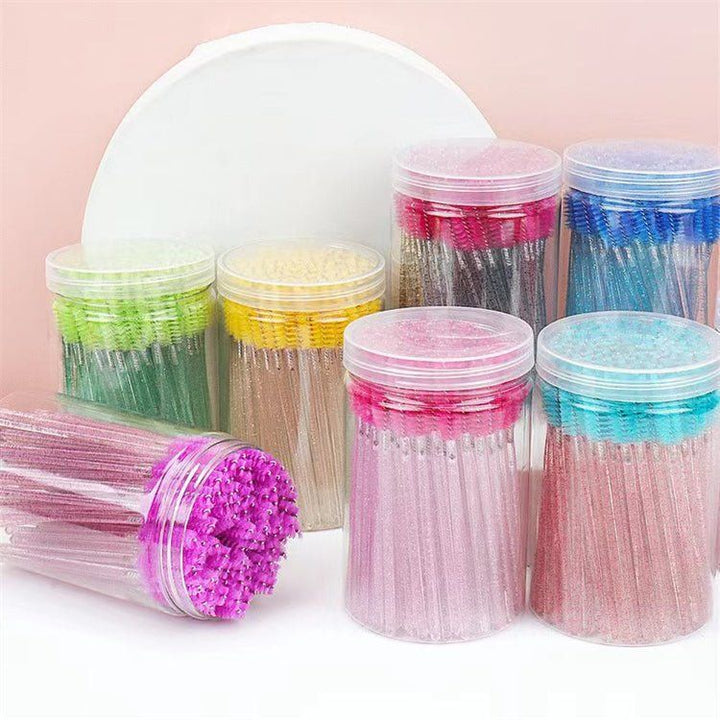 Plastic Glitter Eyelash Brush (Wholesale) - Swaniyalashes