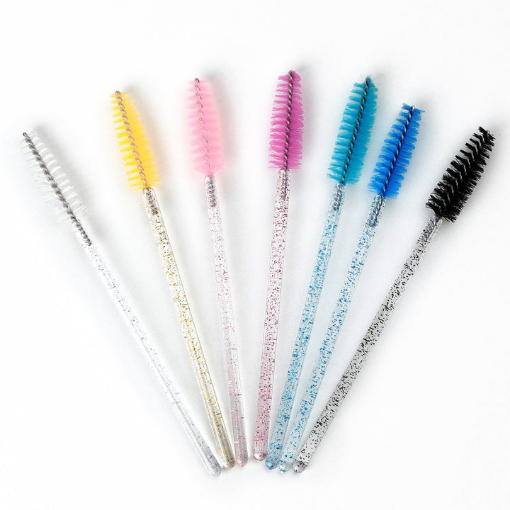 Plastic Glitter Eyelash Brush (Wholesale) - Swaniyalashes