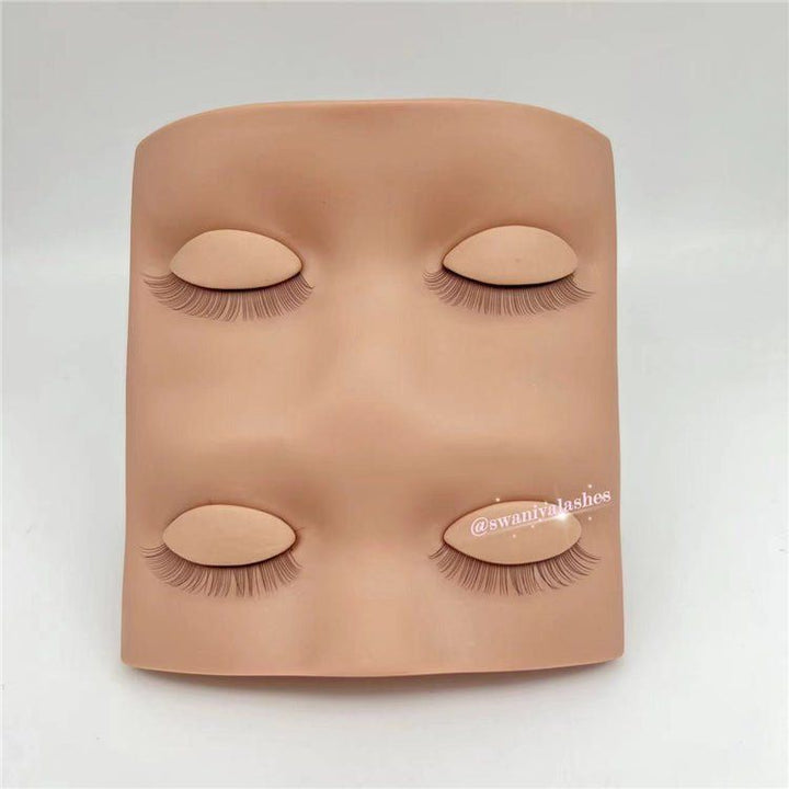 Removable Eyelids Practice Eyelashes Set (Wholesale) - Swaniyalashes