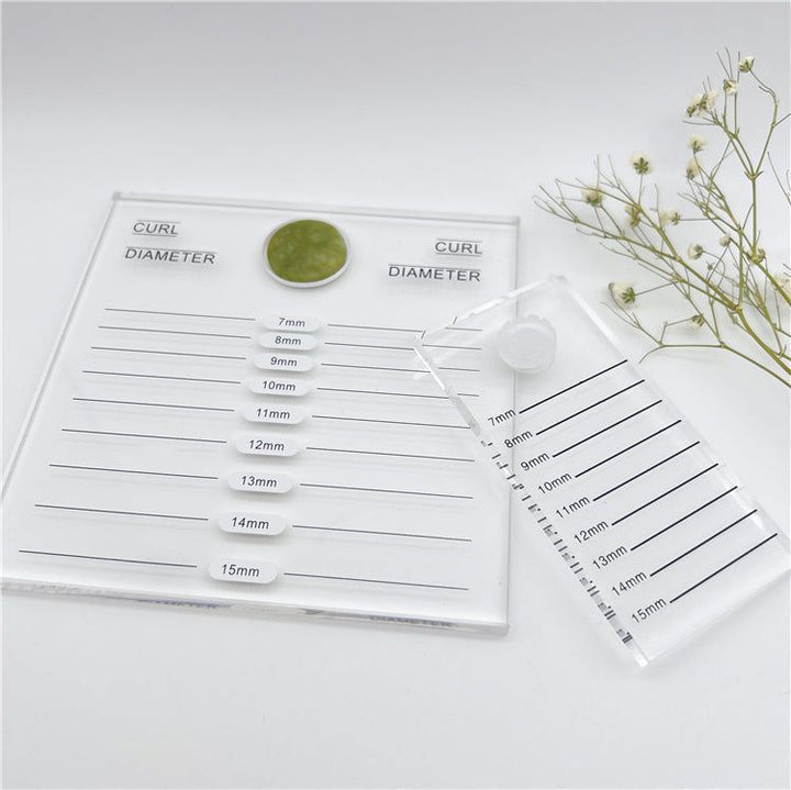 Transparent Eyelash Scale Plate (Wholesale) - Swaniyalashes